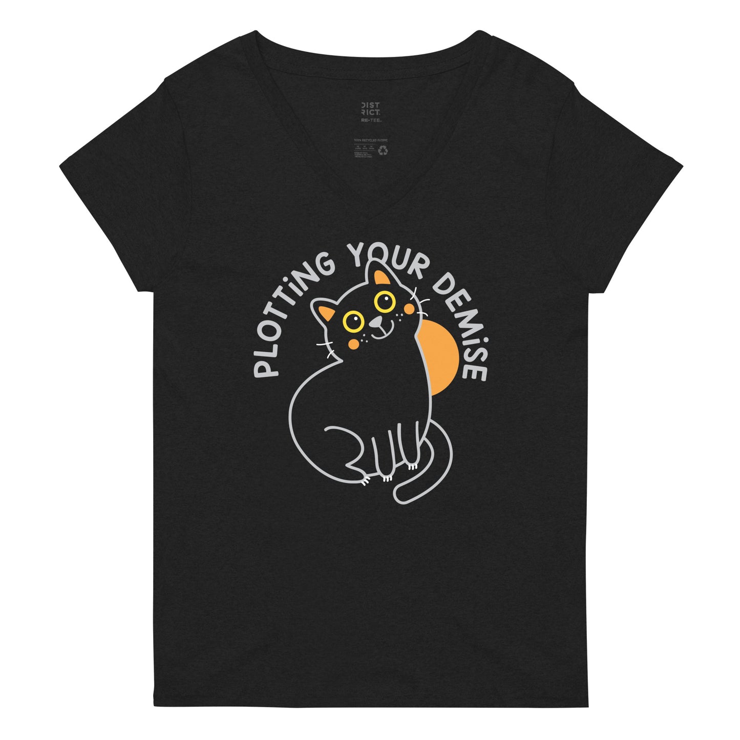 Plotting Your Demise Women's V-Neck Tee – SnorgTees.com