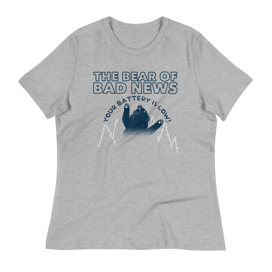 The Bear Of Bad News Women's Signature Tee