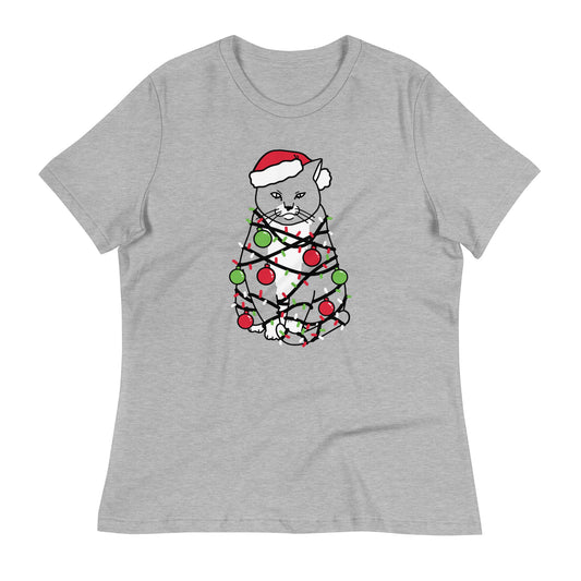 Meowy Christmas Women's Signature Tee