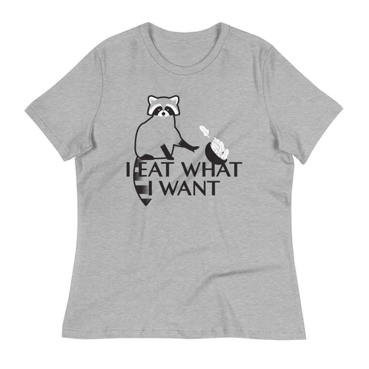 I Eat What I Want Women's Signature Tee