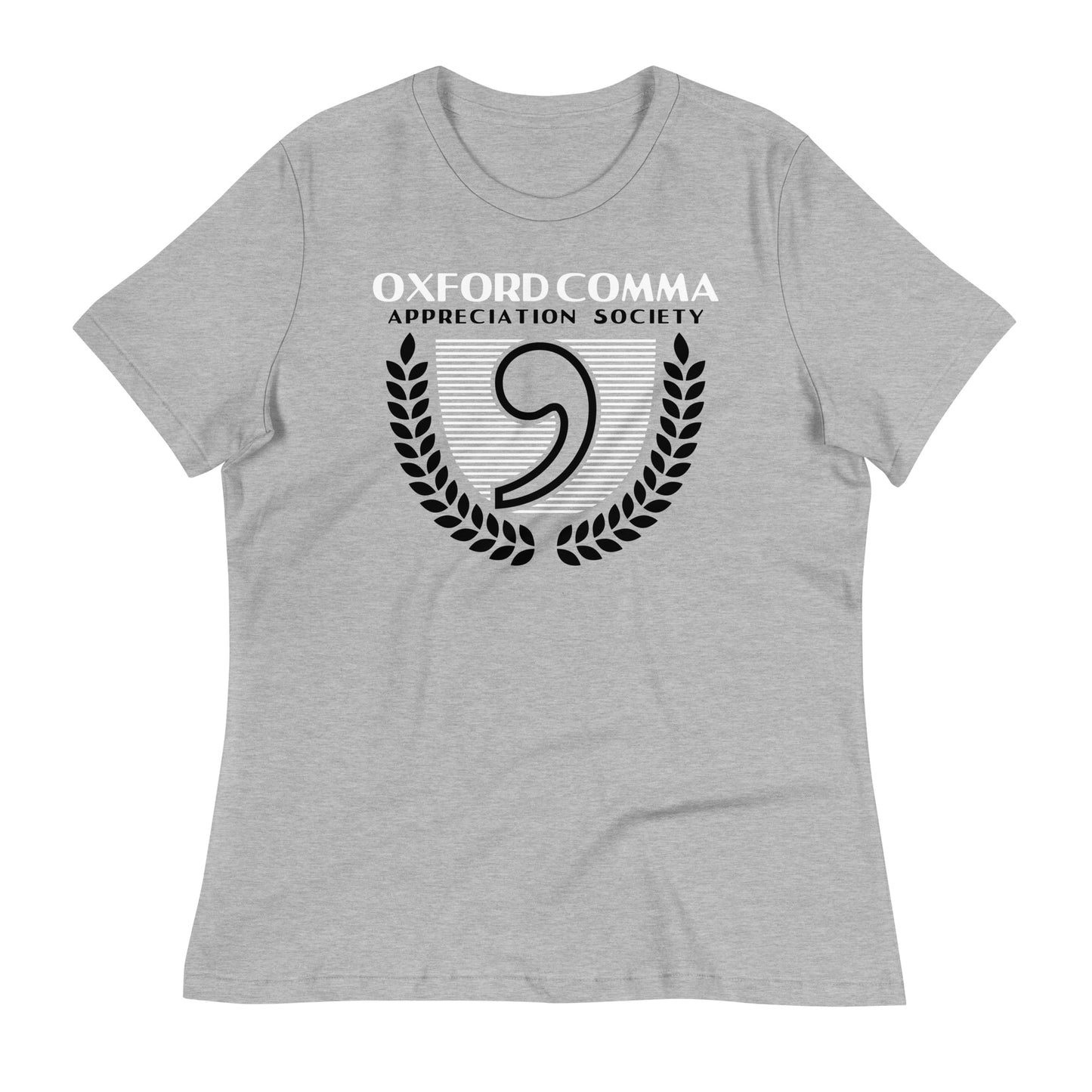 Oxford Comma Appreciation Society Women's Signature Tee