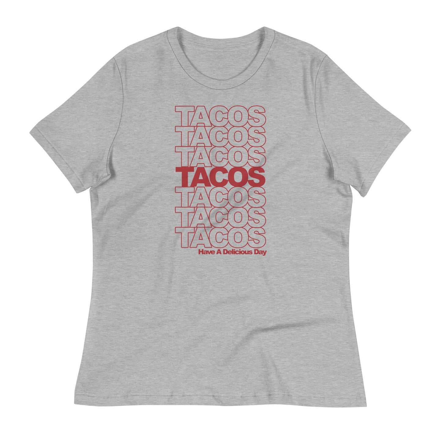 Tacos Tacos Tacos Women's Signature Tee