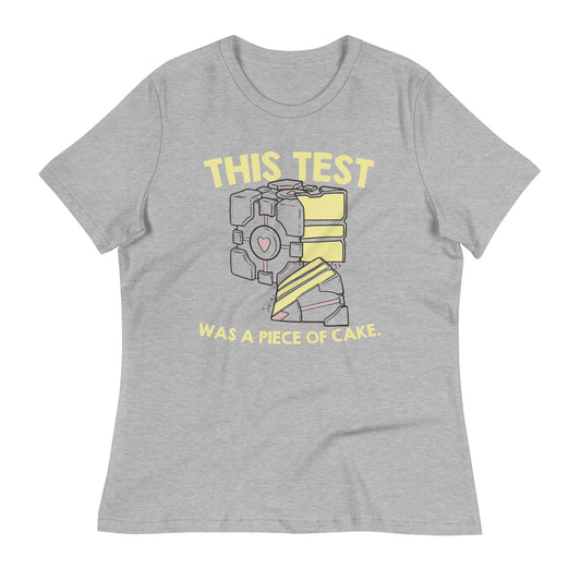 This Test Was A Piece Of Cake Women's Signature Tee