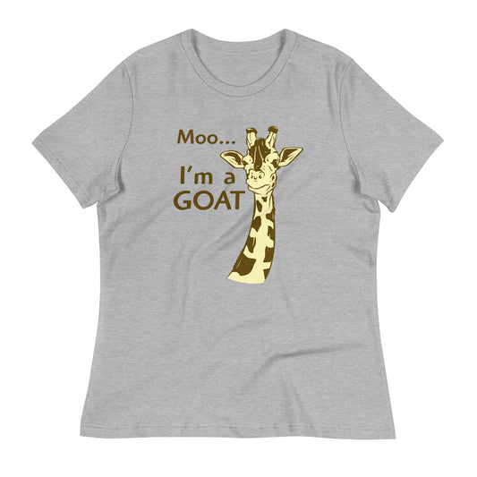 Moo, I'm A Goat Women's Signature Tee