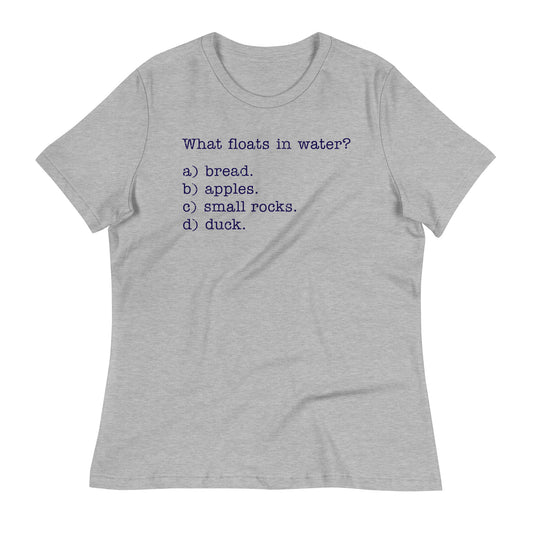 What Floats In Water? Women's Signature Tee