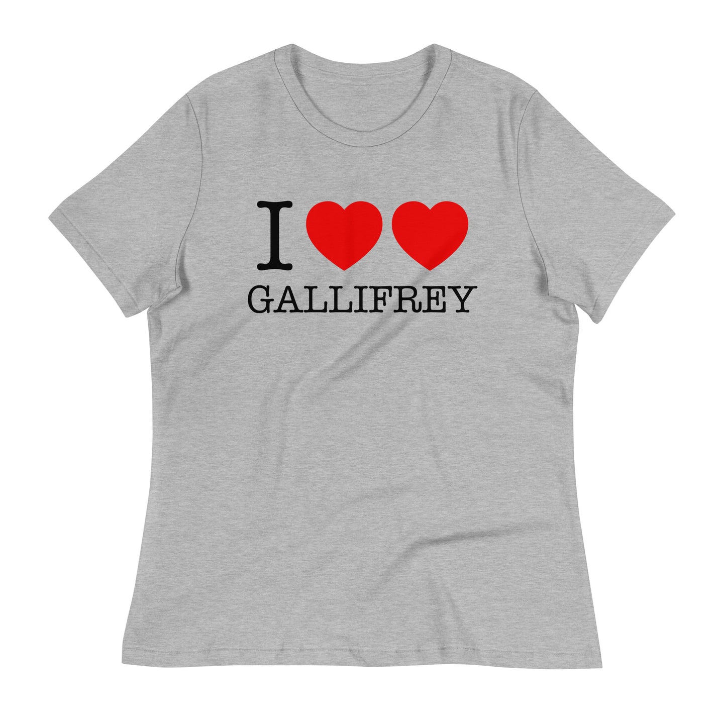 I Heart Heart Gallifrey Women's Signature Tee