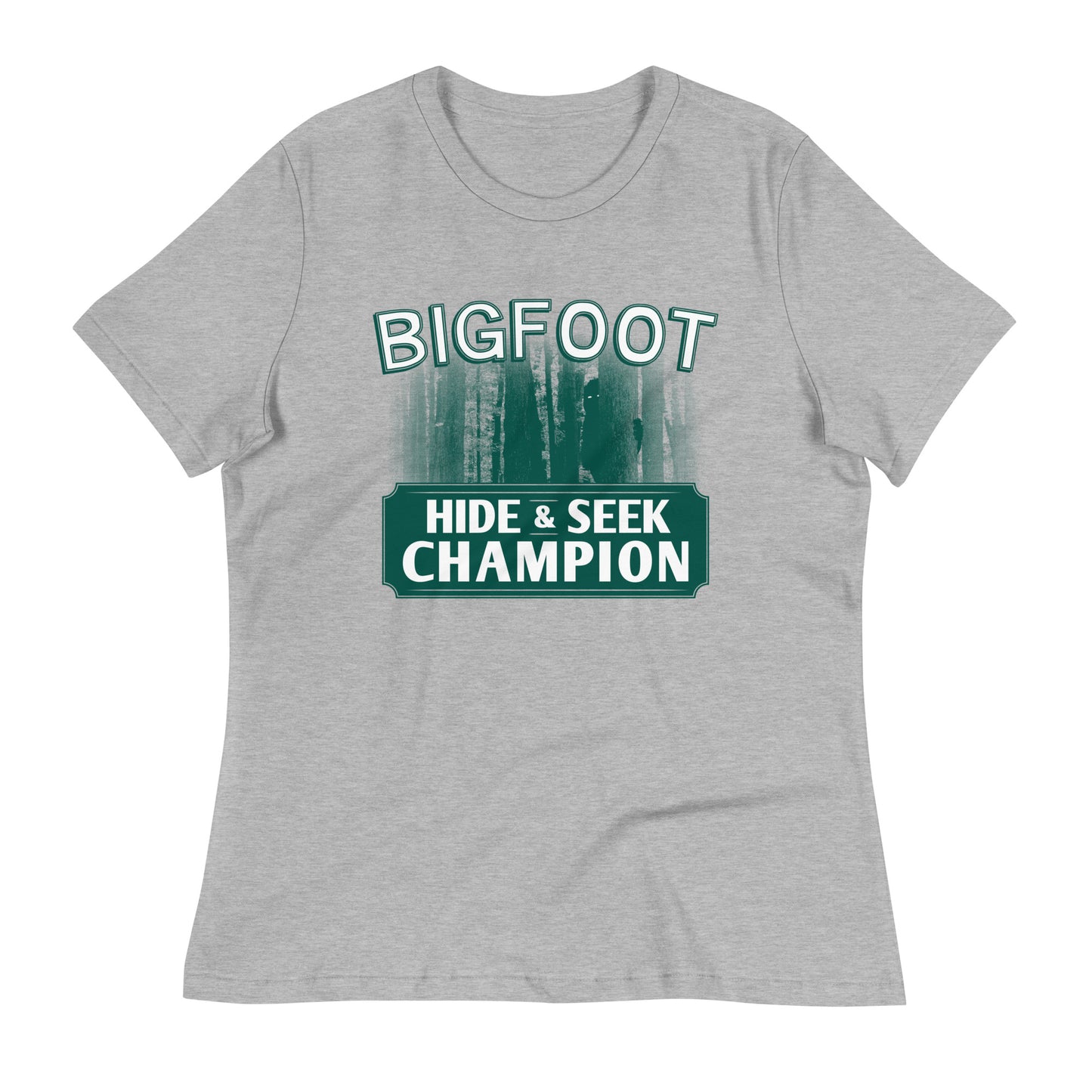 Bigfoot Hide And Seek Champion Women's Signature Tee