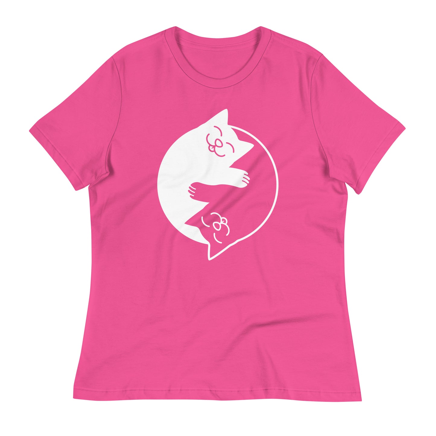 Yin Yang Cats Women's Signature Tee