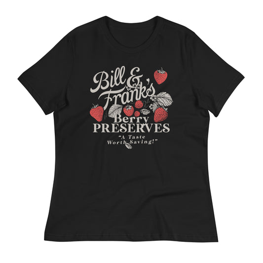 Bill And Frank's Berry Preserves Women's Signature Tee