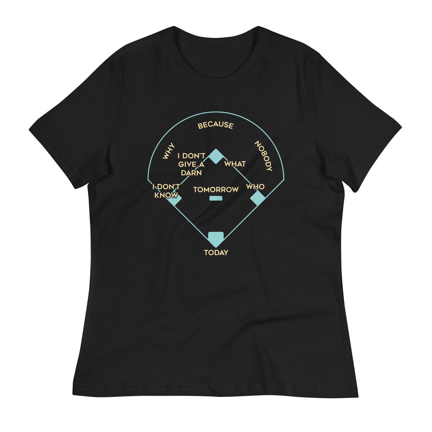 Baseball Positions Women's Signature Tee