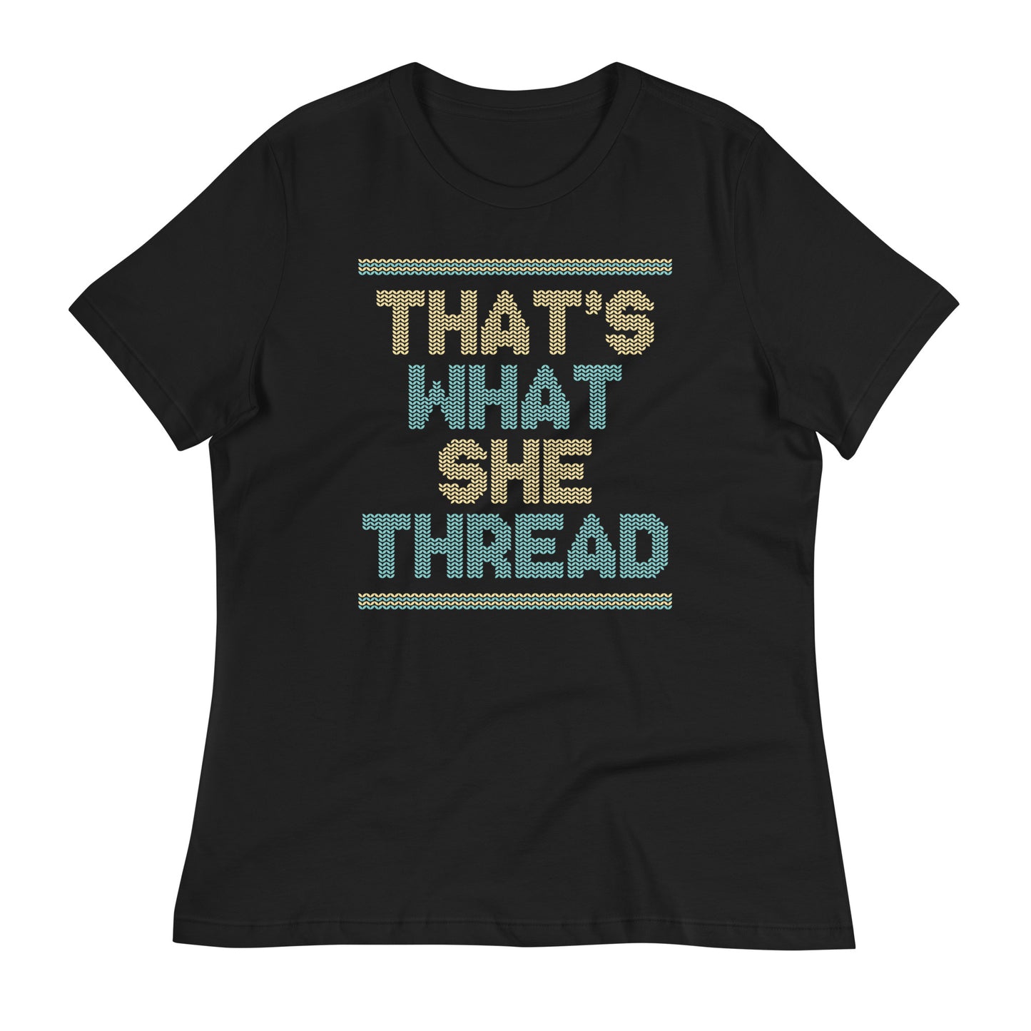 That's What She Thread Women's Signature Tee