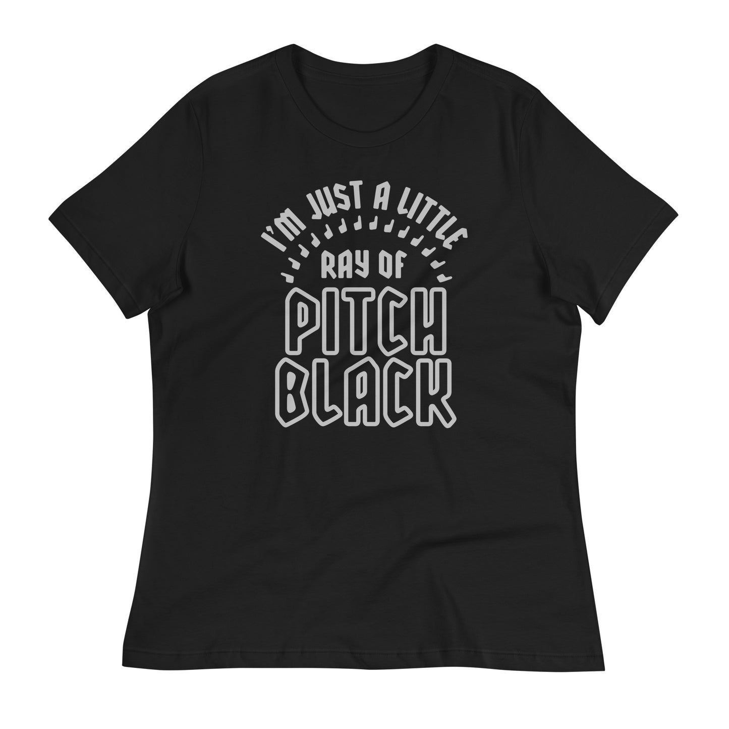 Ray Of Pitch Black Women's Signature Tee