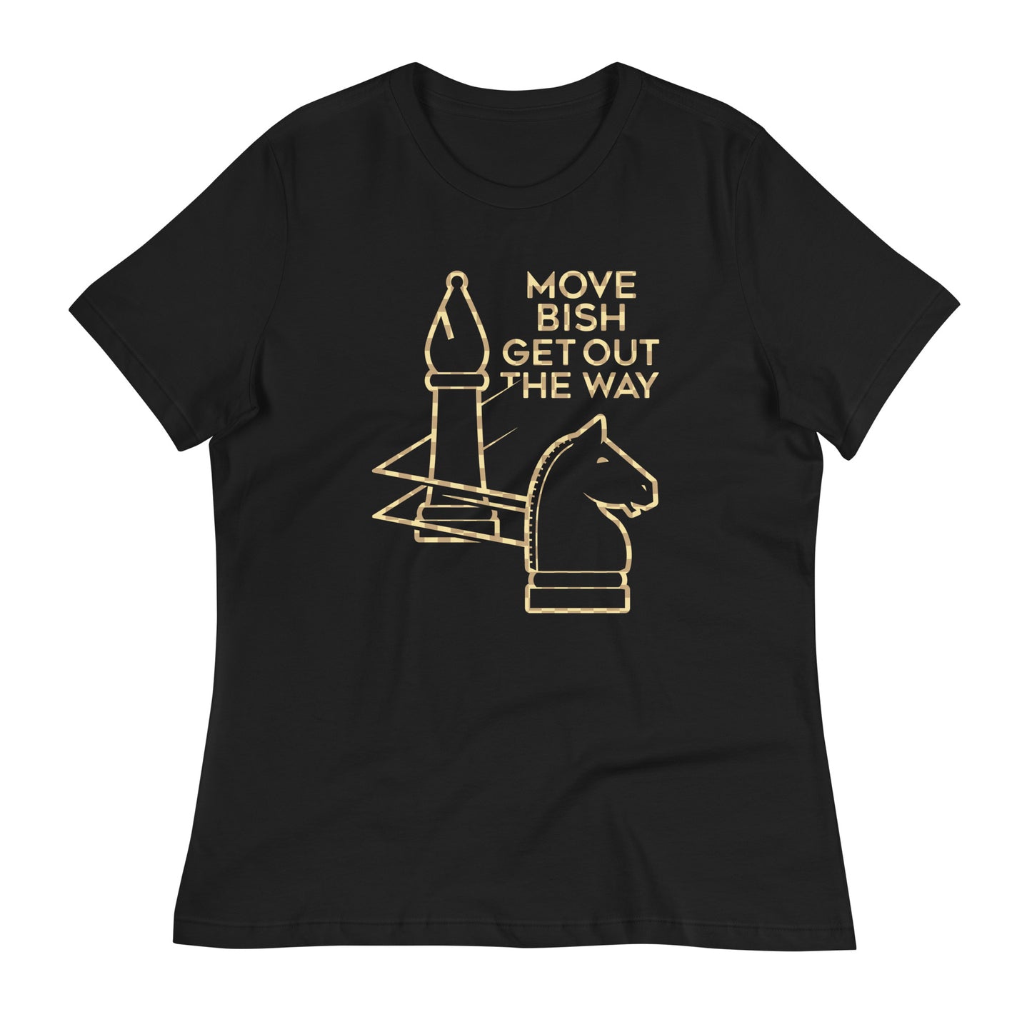 Move Bish Get Out The Way Women's Signature Tee