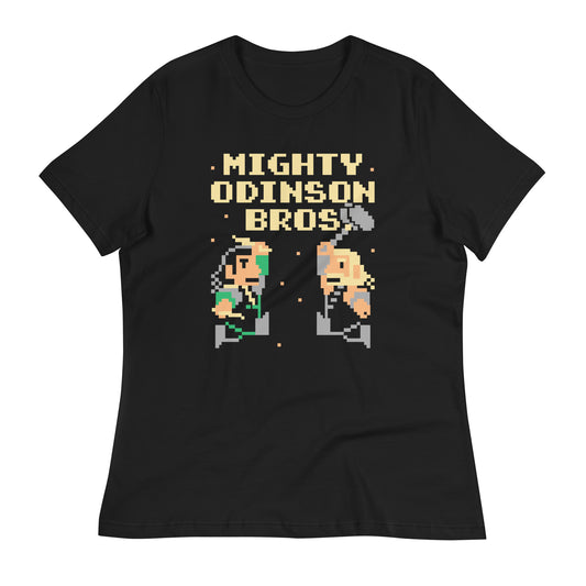 Mighty Odinson Bros Women's Signature Tee