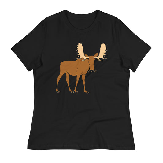 Moosestache Women's Signature Tee