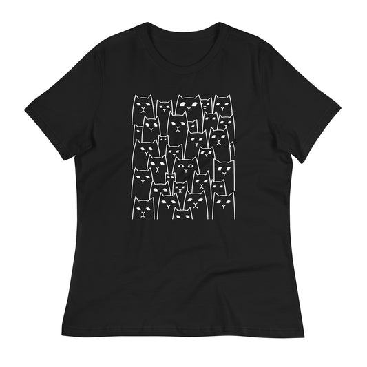 Suspicious Cats Women's Signature Tee