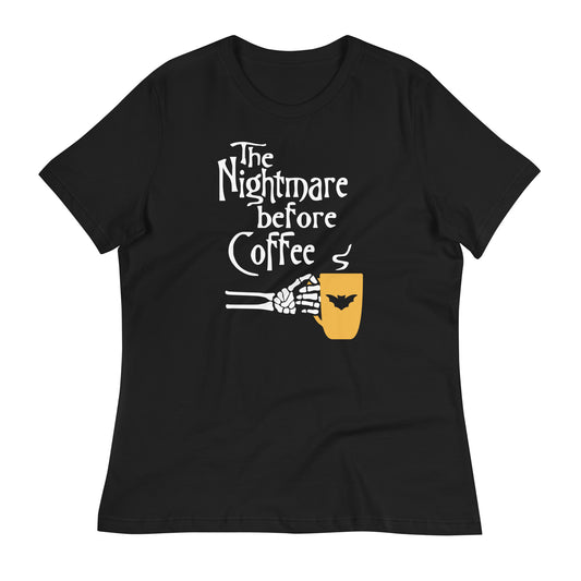 The Nightmare Before Coffee Women's Signature Tee