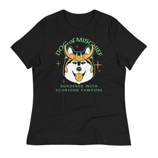 Dog Of Mischief Women's Signature Tee