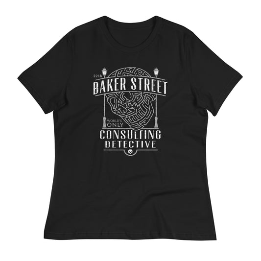 Baker Street Consulting Detective Women's Signature Tee