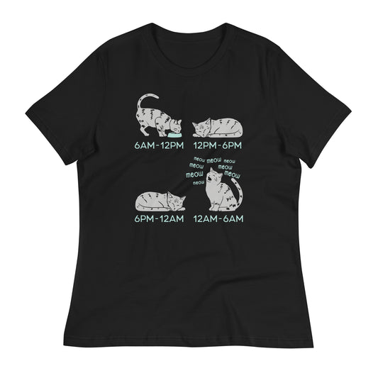 Cat Day Schedule Women's Signature Tee