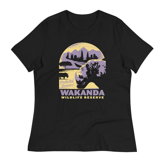 Wakanda Wildlife Reserve Women's Signature Tee