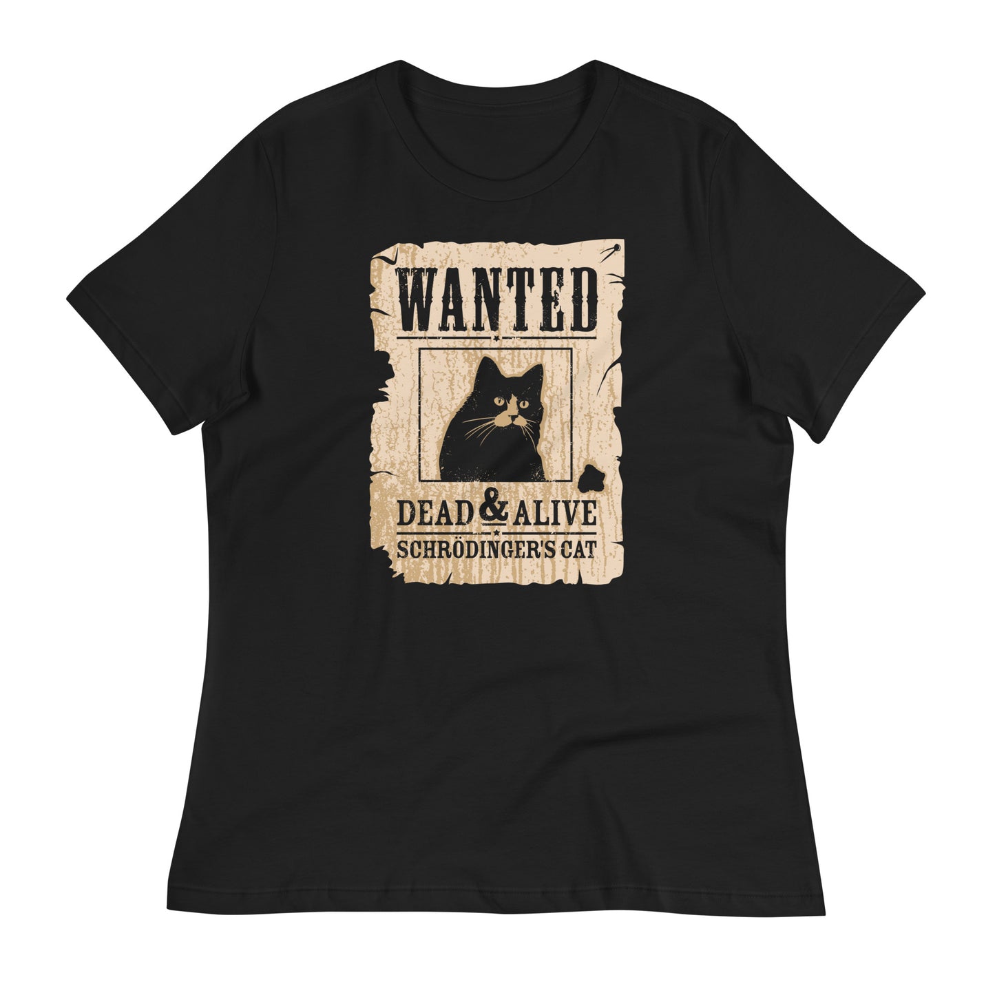 Wanted Dead And Alive Women's Signature Tee