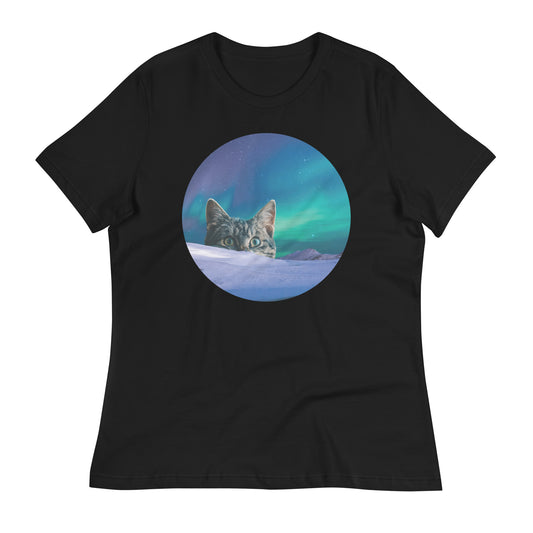 Meowthern Lights Women's Signature Tee