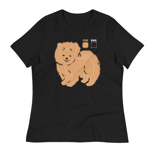 Dog vs Fur Pomeranian Women's Signature Tee