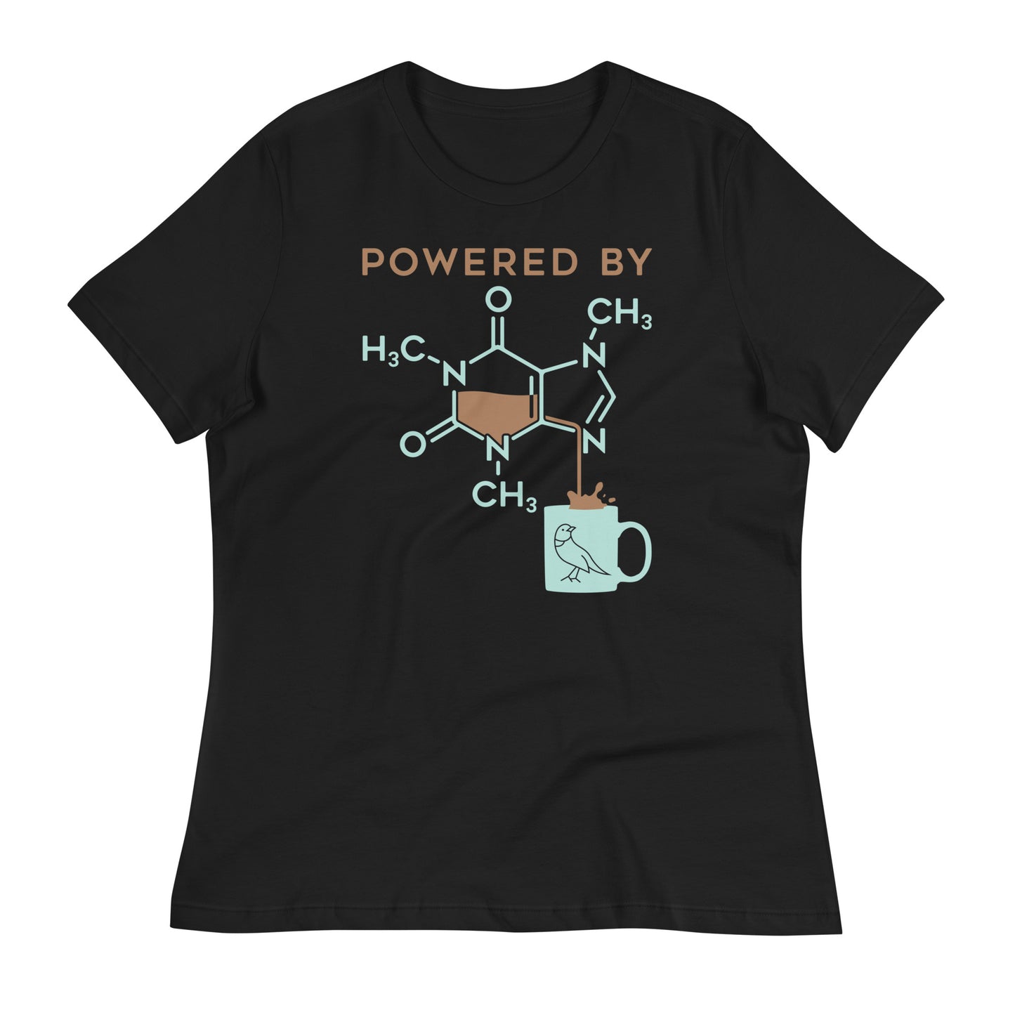 Powered By Caffeine Women's Signature Tee