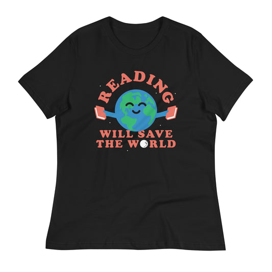 Reading Will Save The World Women's Signature Tee