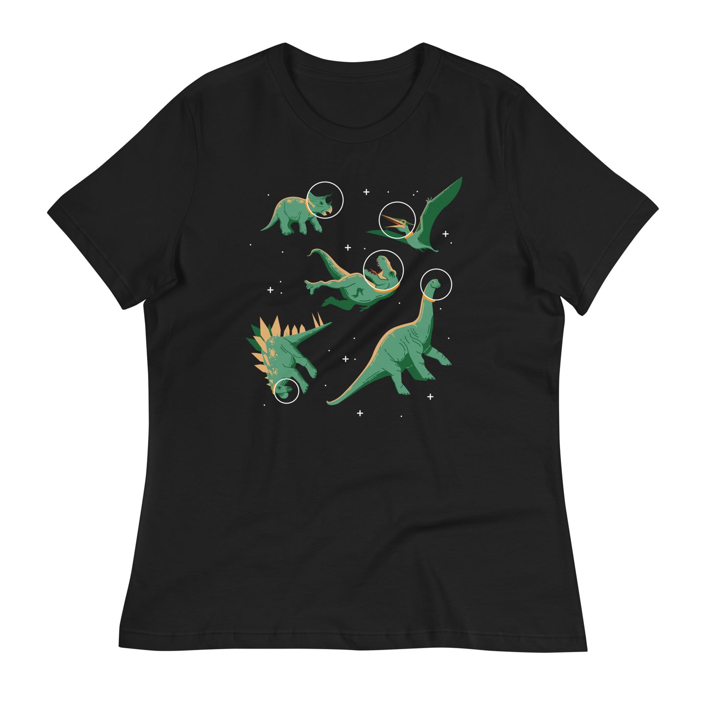 Dinos In Space Women's Signature Tee