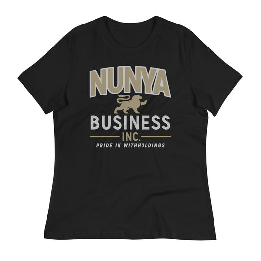 Nunya Business Women's Signature Tee