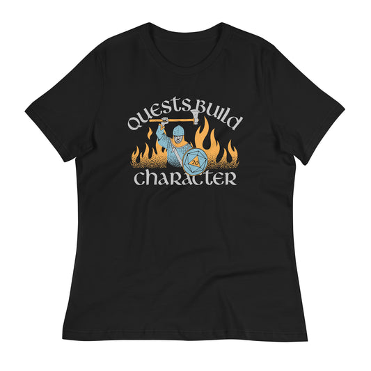 Quests Build Character Women's Signature Tee