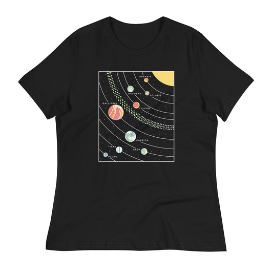 9 Planets Women's Signature Tee