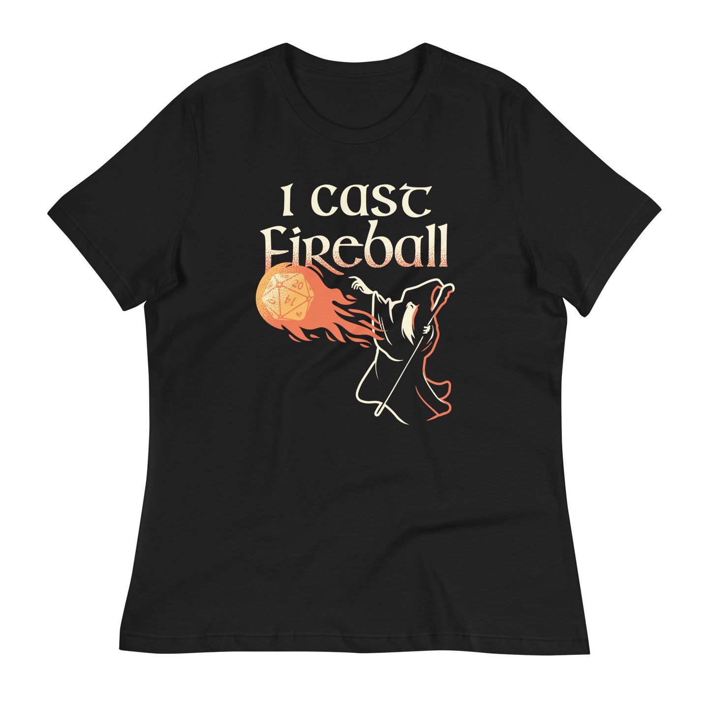 I Cast Fireball Women's Signature Tee