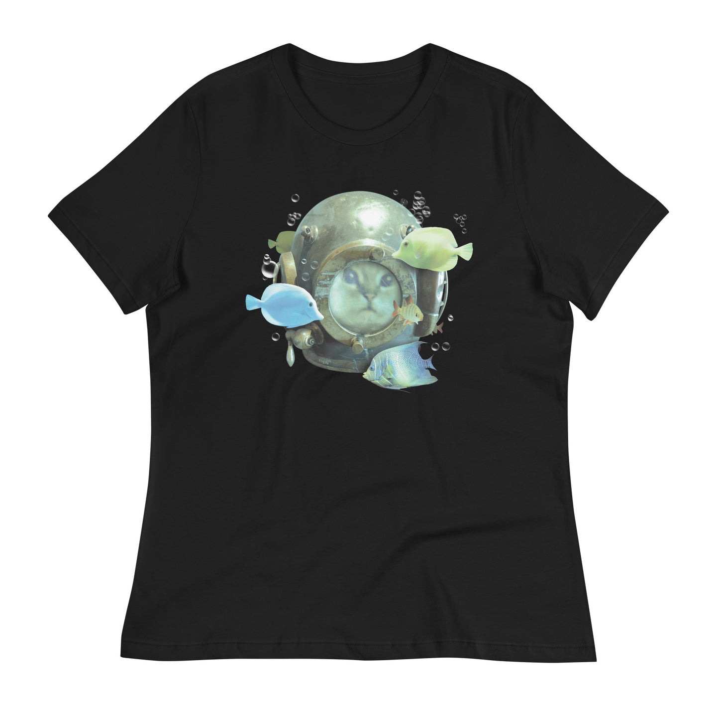 20,000 Purrrs Under The Sea Women's Signature Tee