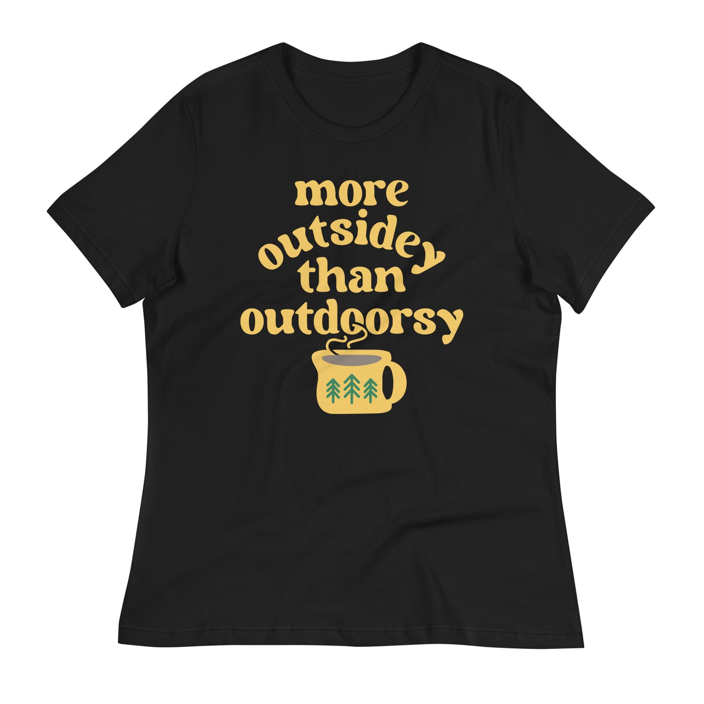 More Outsidey Than Outdoorsy Women's Signature Tee