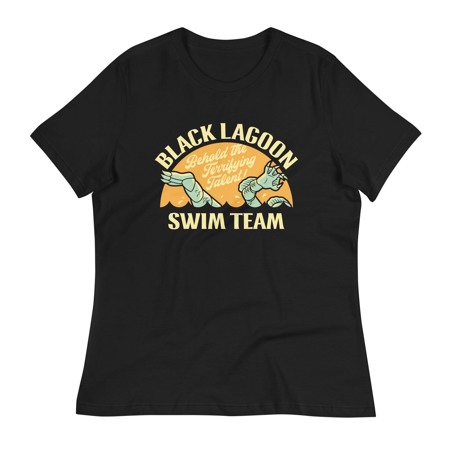 Black Lagoon Swim Team Women's Signature Tee