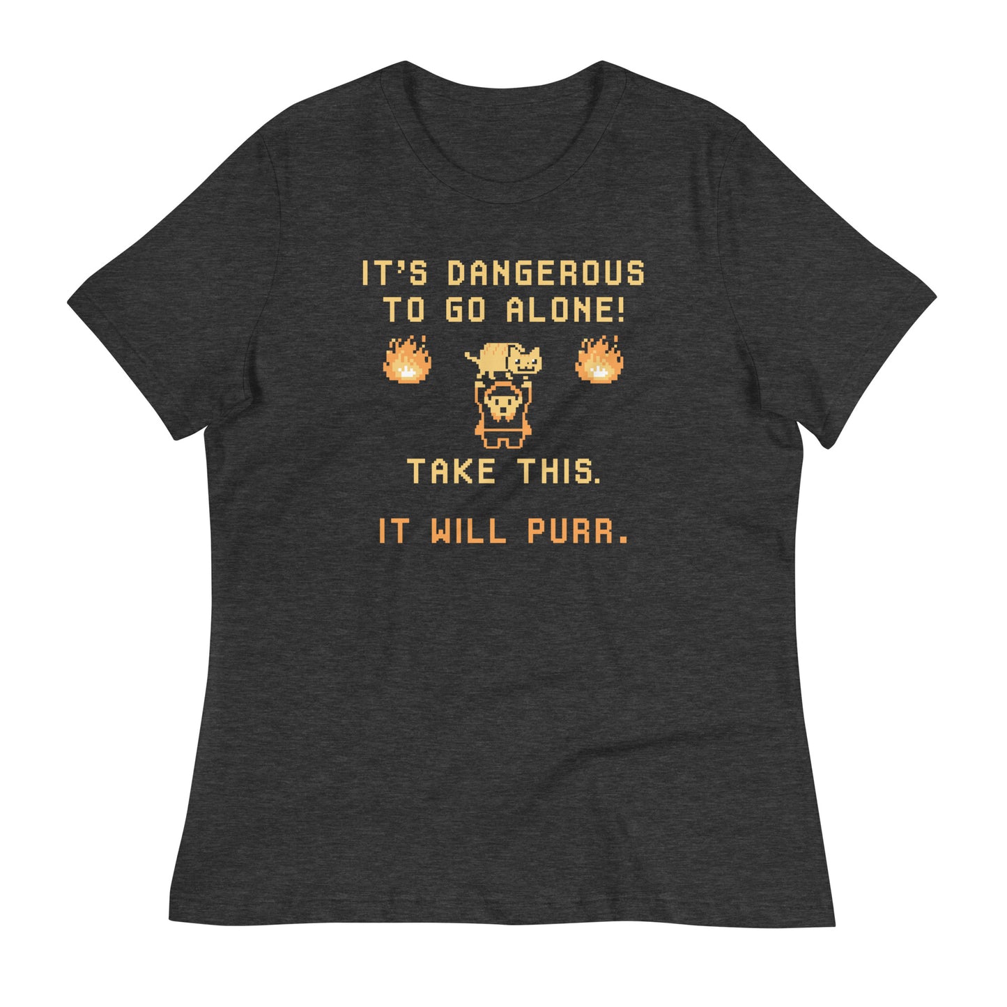 It's Dangerous To Go Alone Women's Signature Tee