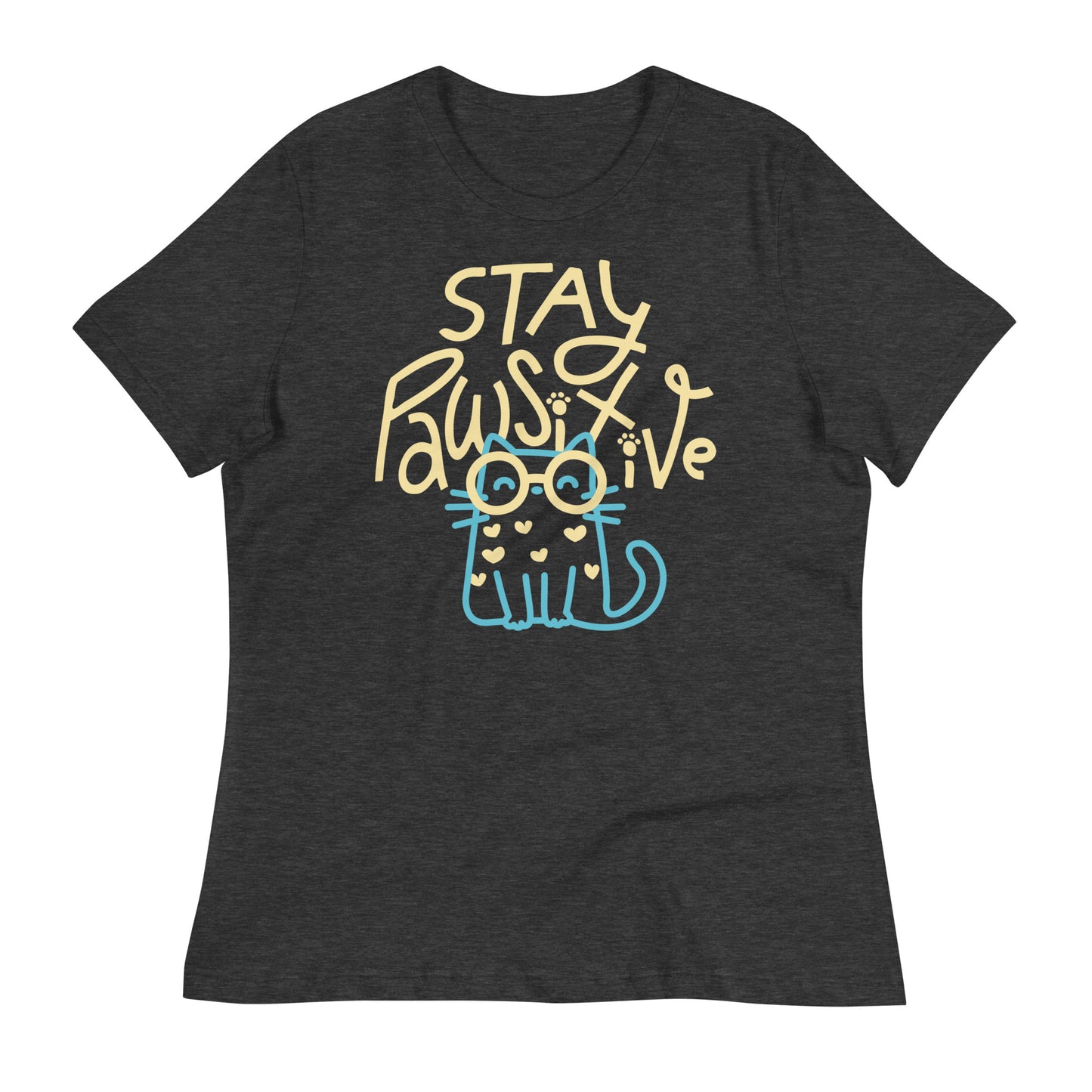 Stay Pawsitive Women's Signature Tee