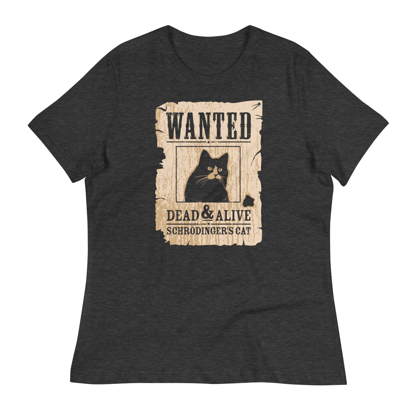 Wanted Dead And Alive Women's Signature Tee