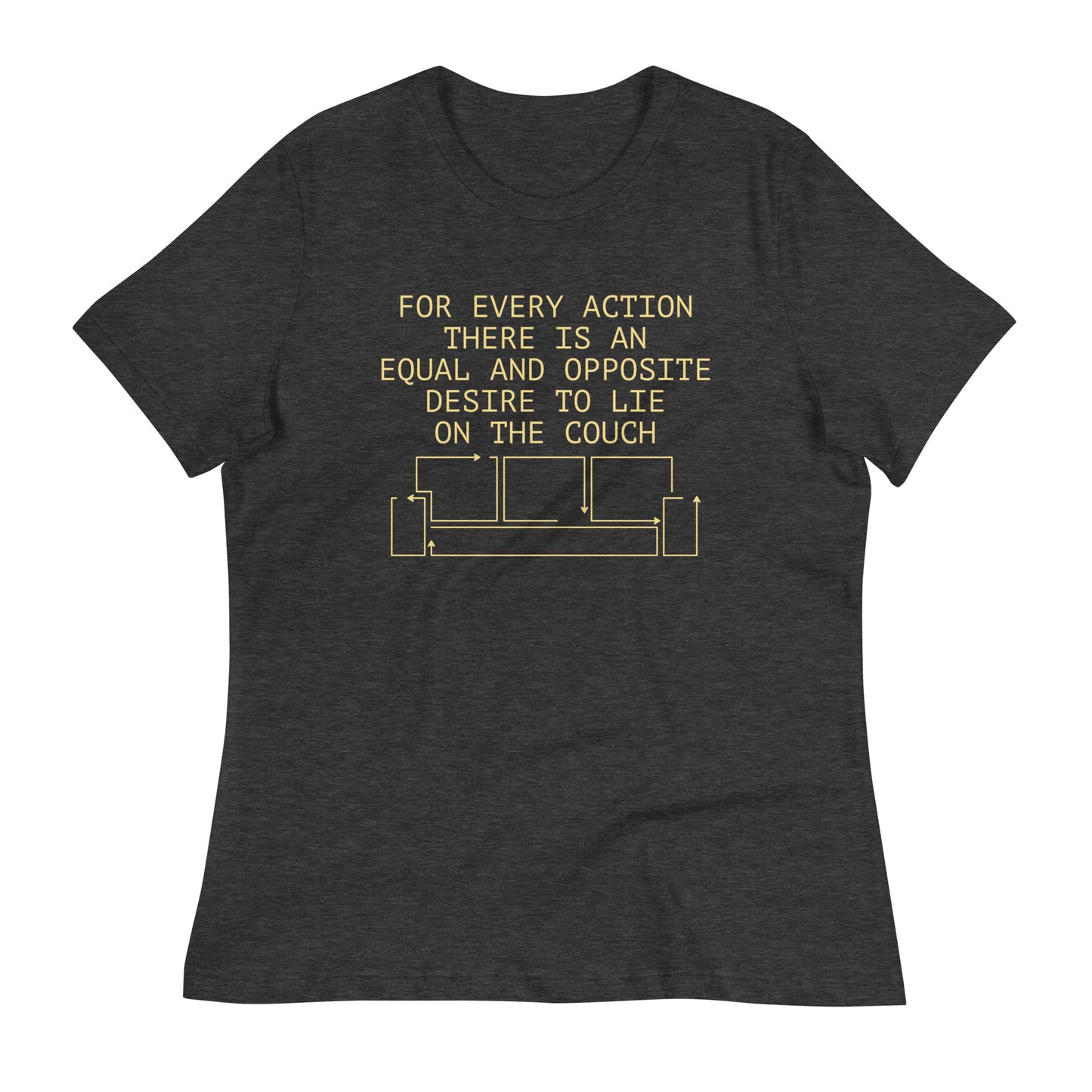 For Every Action There Is An Equal And Opposite Women's Signature Tee