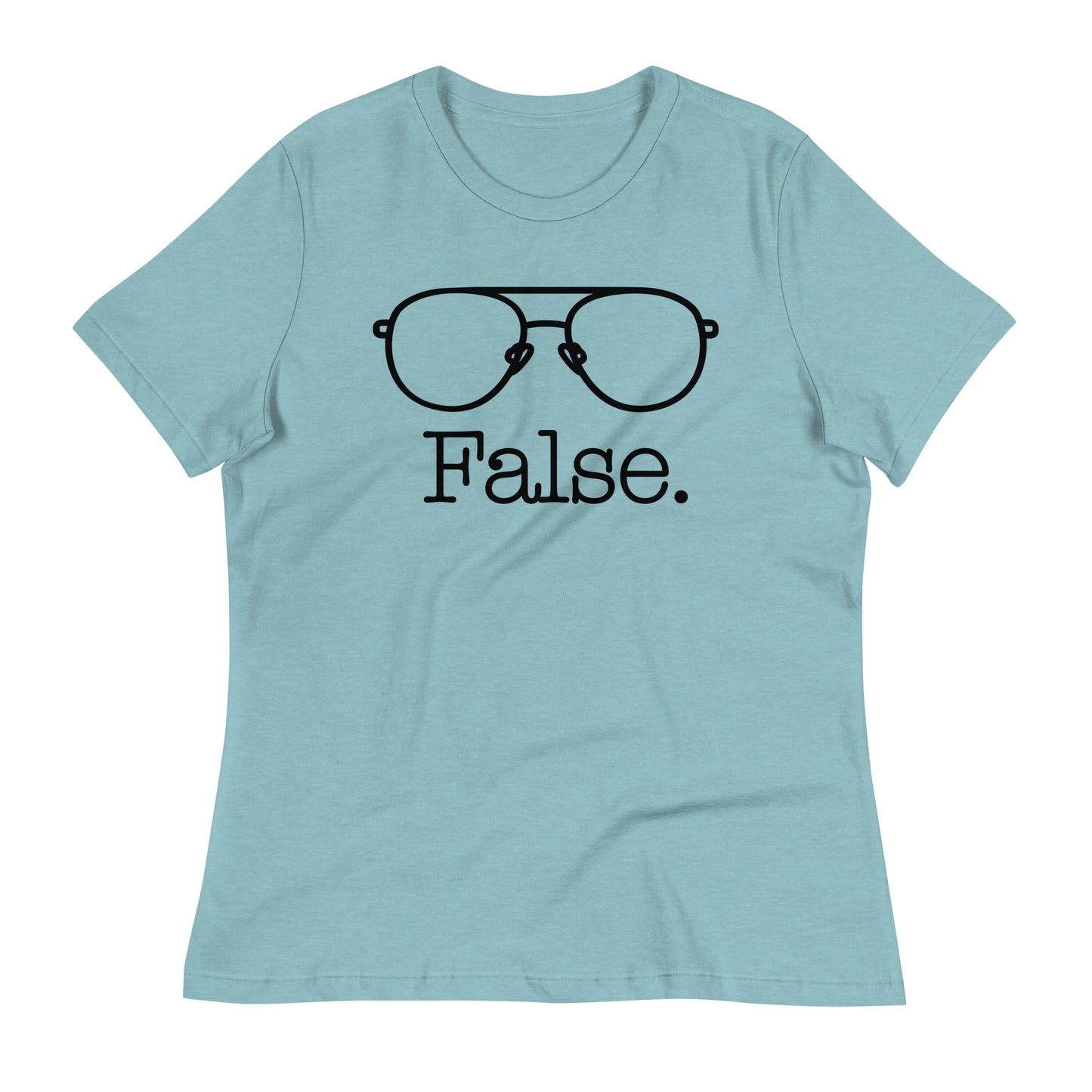 False Glasses Women's Signature Tee