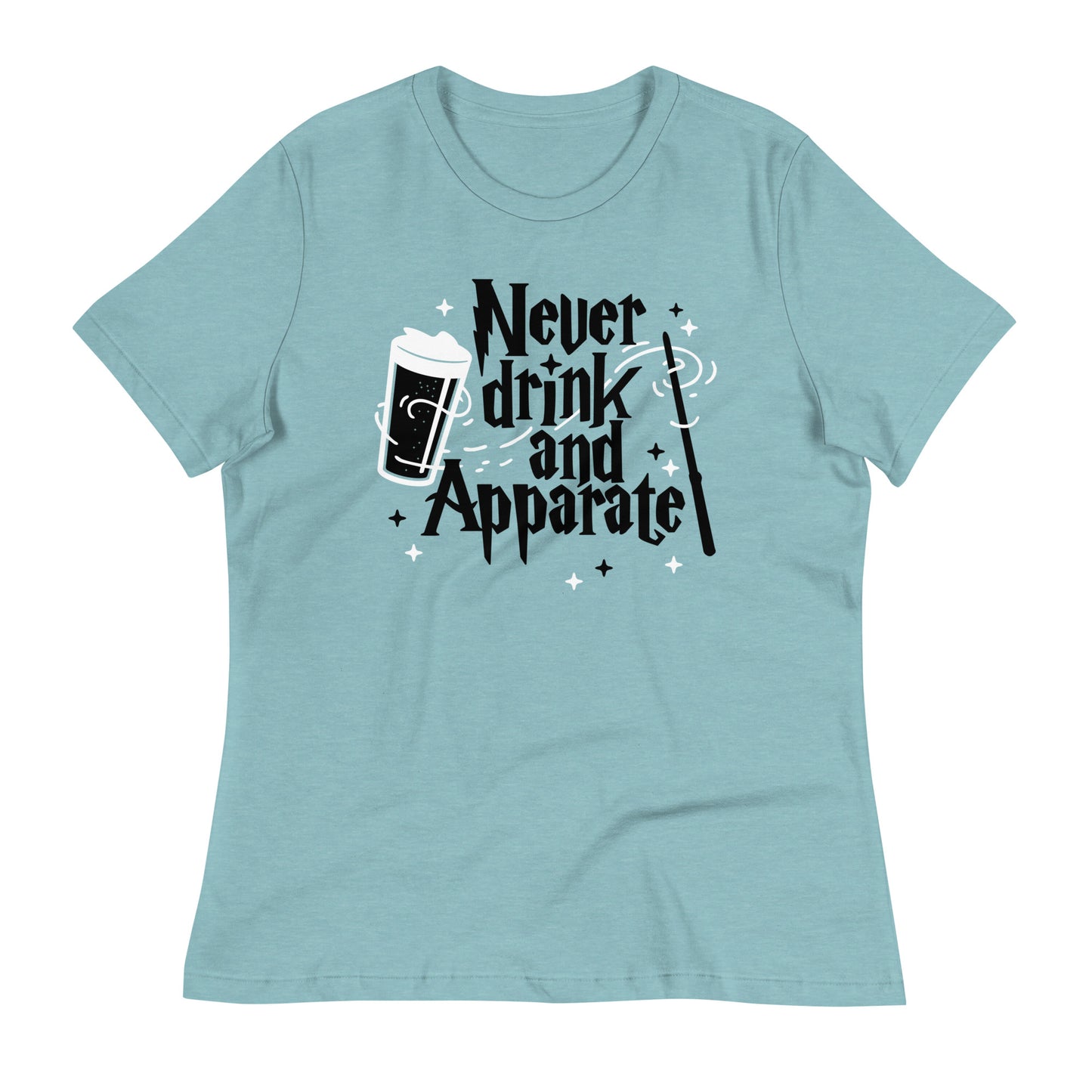 Never Drink And Apparate Women's Signature Tee