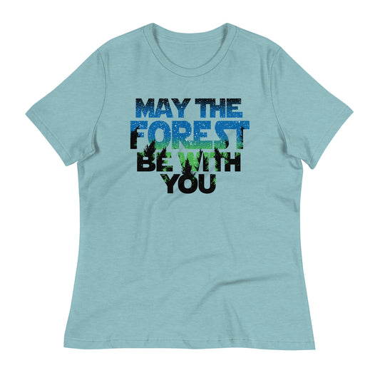 May The Forest Be With You Women's Signature Tee