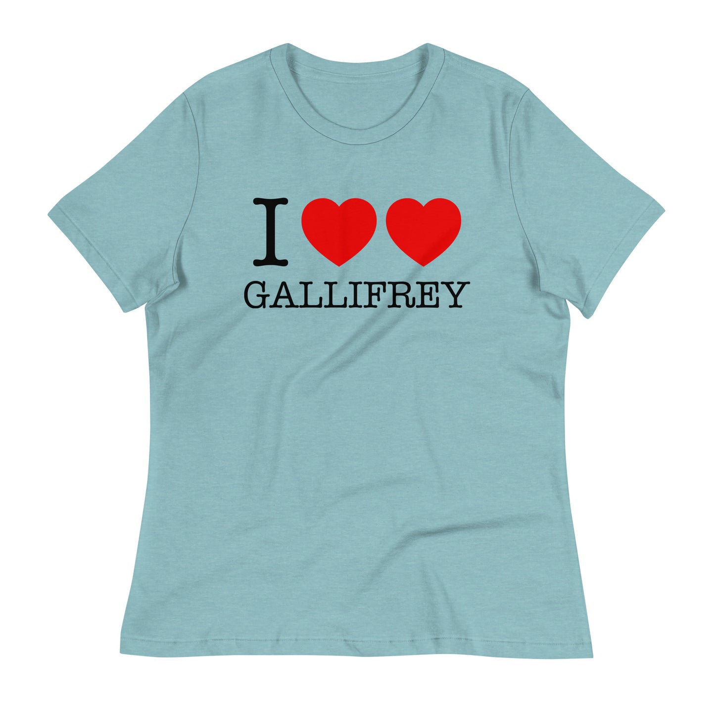 I Heart Heart Gallifrey Women's Signature Tee