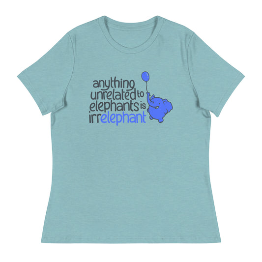 Anything Unrelated Elephants Women's Signature Tee