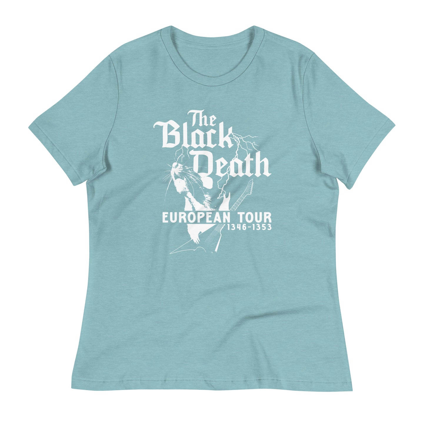 The Black Death Eurpoean Tour Women's Signature Tee