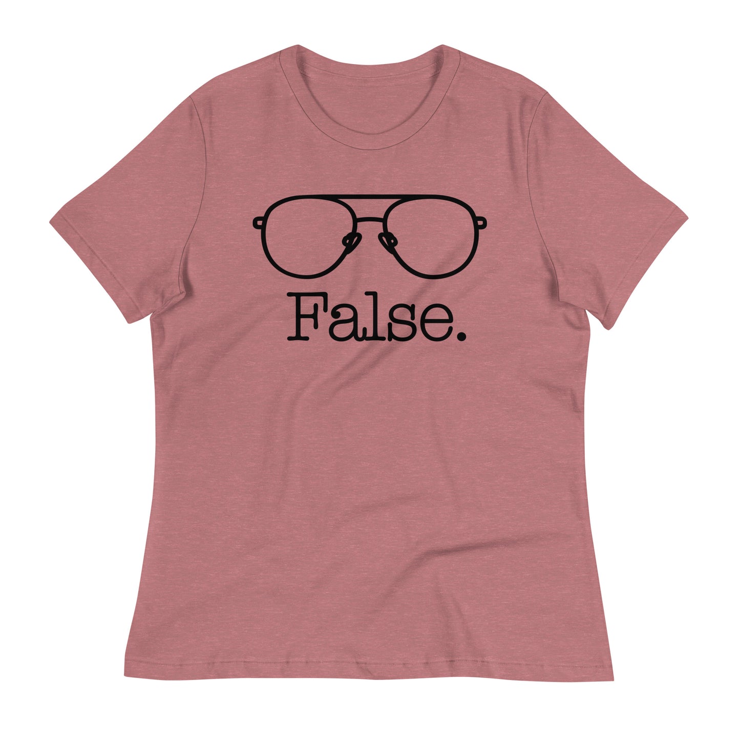 False Glasses Women's Signature Tee