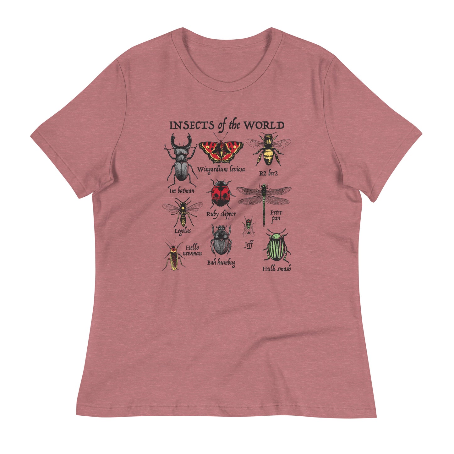 Insects Of The World Women's Signature Tee